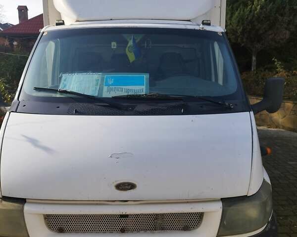 Белый Форд Транзит, объемом двигателя 2.4 л и пробегом 450 тыс. км за 4300 $, фото 1 на Automoto.ua