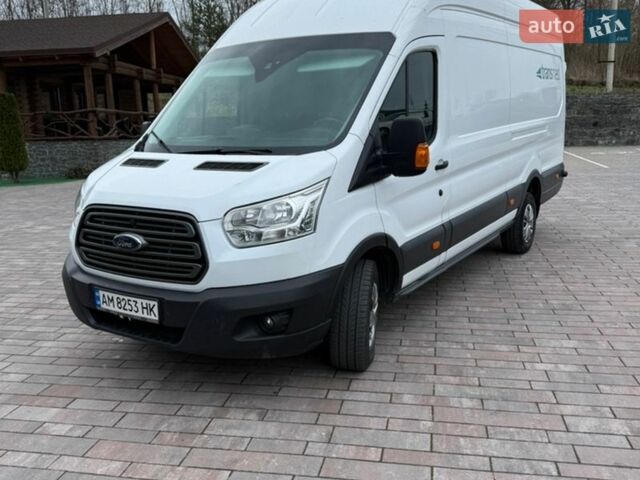Белый Форд Транзит, объемом двигателя 2 л и пробегом 193 тыс. км за 15600 $, фото 1 на Automoto.ua