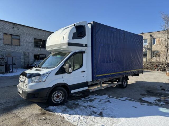 Белый Форд Транзит, объемом двигателя 2 л и пробегом 242 тыс. км за 14000 $, фото 1 на Automoto.ua