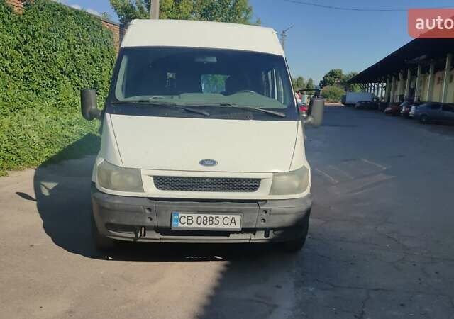 Білий Форд Транзит, об'ємом двигуна 2.4 л та пробігом 300 тис. км за 3500 $, фото 1 на Automoto.ua