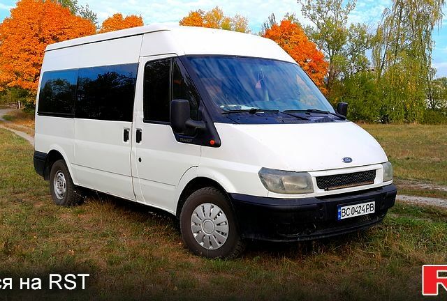 Белый Форд Транзит, объемом двигателя 2 л и пробегом 500 тыс. км за 5300 $, фото 1 на Automoto.ua