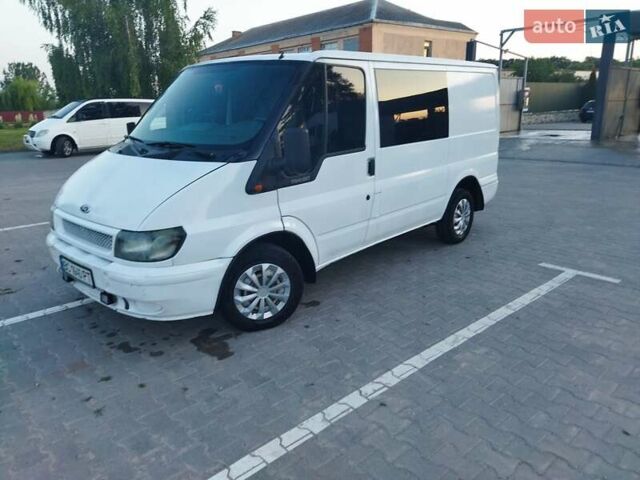 Белый Форд Транзит, объемом двигателя 2 л и пробегом 160 тыс. км за 4000 $, фото 1 на Automoto.ua