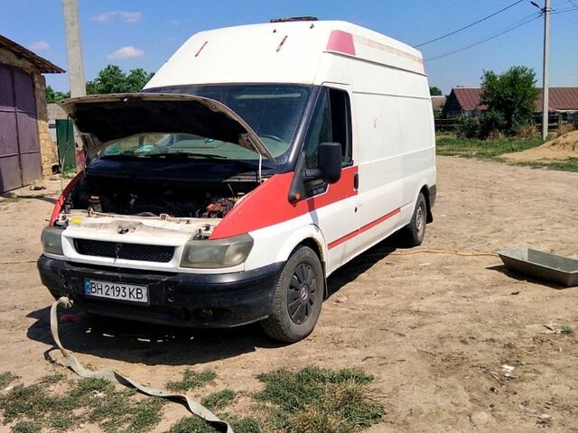 Білий Форд Транзит, об'ємом двигуна 2.4 л та пробігом 130 тис. км за 1600 $, фото 1 на Automoto.ua