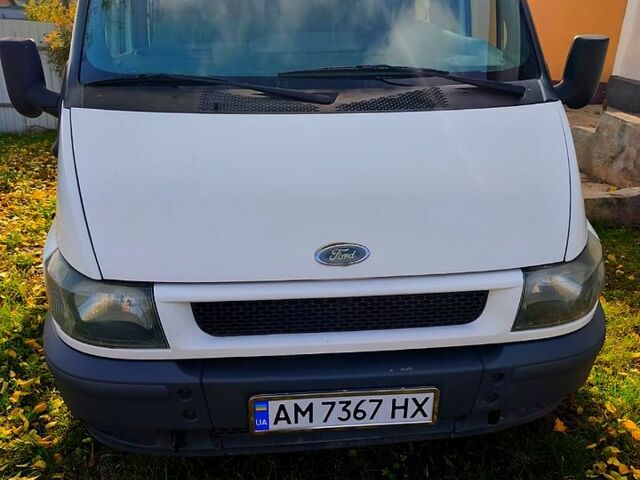 Білий Форд Транзит, об'ємом двигуна 2 л та пробігом 340 тис. км за 6000 $, фото 1 на Automoto.ua