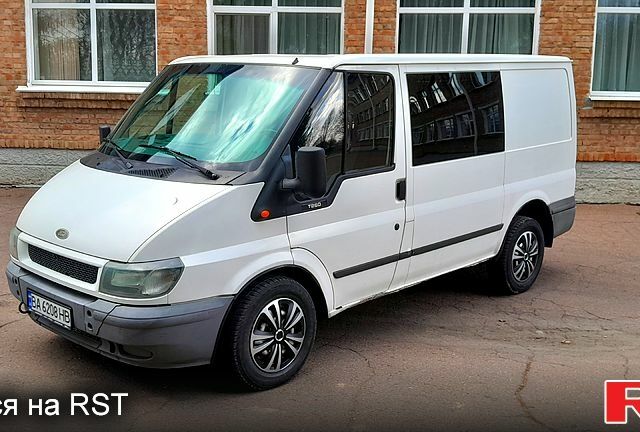 Білий Форд Транзит, об'ємом двигуна 2 л та пробігом 350 тис. км за 3950 $, фото 1 на Automoto.ua