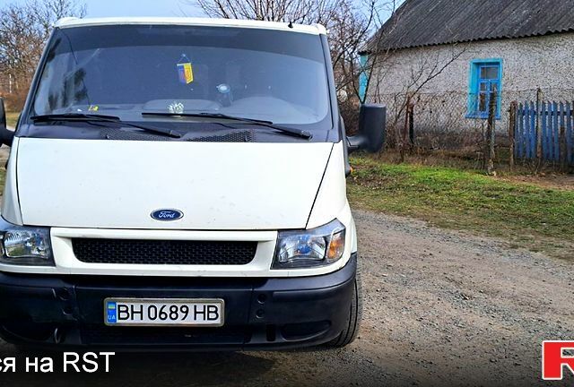 Білий Форд Транзит, об'ємом двигуна 20 л та пробігом 390 тис. км за 4500 $, фото 1 на Automoto.ua