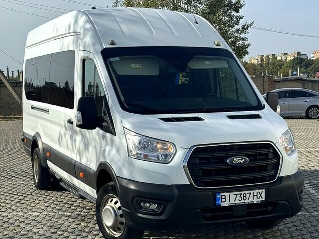 Белый Форд Транзит, объемом двигателя 2 л и пробегом 208 тыс. км за 35500 $, фото 1 на Automoto.ua
