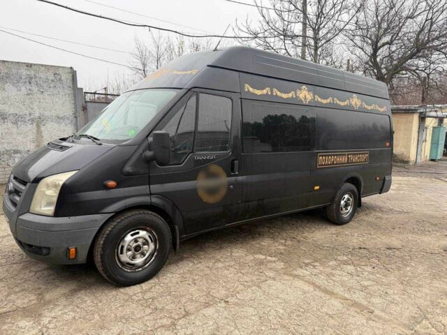 Черный Форд Транзит, объемом двигателя 2.4 л и пробегом 450 тыс. км за 5500 $, фото 1 на Automoto.ua