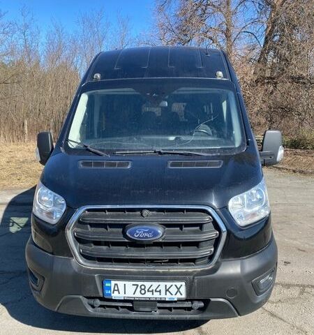 Черный Форд Транзит, объемом двигателя 2 л и пробегом 118 тыс. км за 38500 $, фото 1 на Automoto.ua
