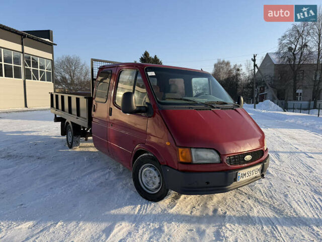 Червоний Форд Транзит, об'ємом двигуна 2.5 л та пробігом 500 тис. км за 5700 $, фото 1 на Automoto.ua
