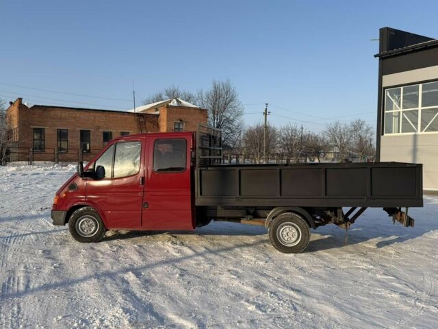 Червоний Форд Транзит, об'ємом двигуна 2.5 л та пробігом 300 тис. км за 6500 $, фото 1 на Automoto.ua