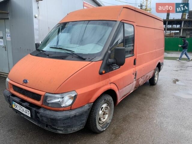 Червоний Форд Транзит, об'ємом двигуна 2 л та пробігом 270 тис. км за 2500 $, фото 1 на Automoto.ua