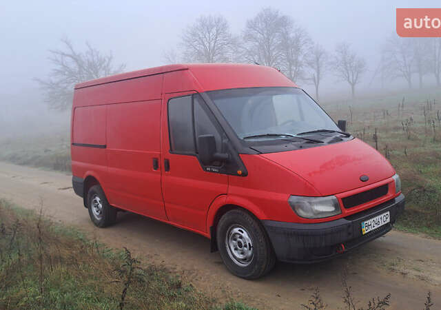 Красный Форд Транзит, объемом двигателя 2 л и пробегом 900 тыс. км за 5300 $, фото 1 на Automoto.ua