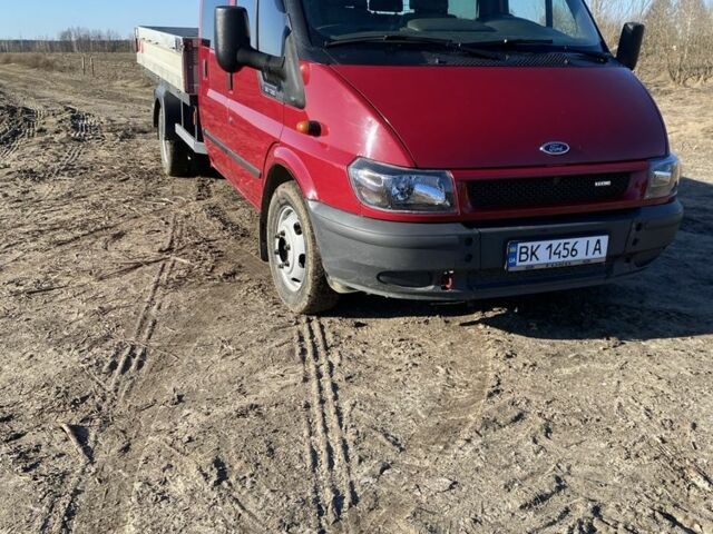 Червоний Форд Транзит, об'ємом двигуна 2.4 л та пробігом 386 тис. км за 10000 $, фото 1 на Automoto.ua