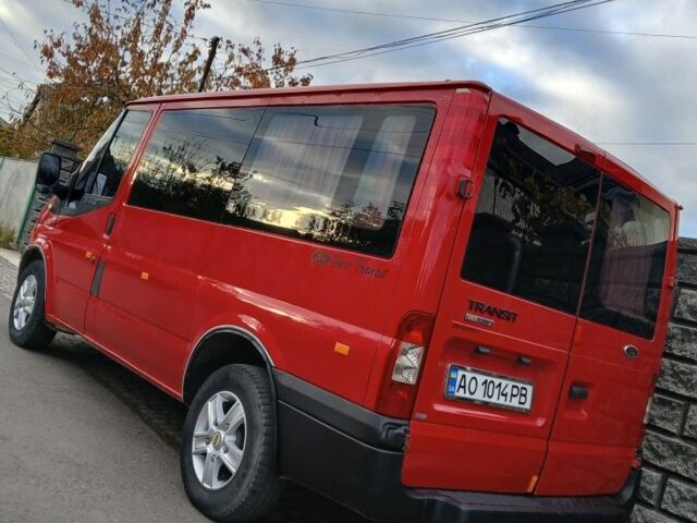 Червоний Форд Транзит, об'ємом двигуна 2.2 л та пробігом 220 тис. км за 5500 $, фото 1 на Automoto.ua