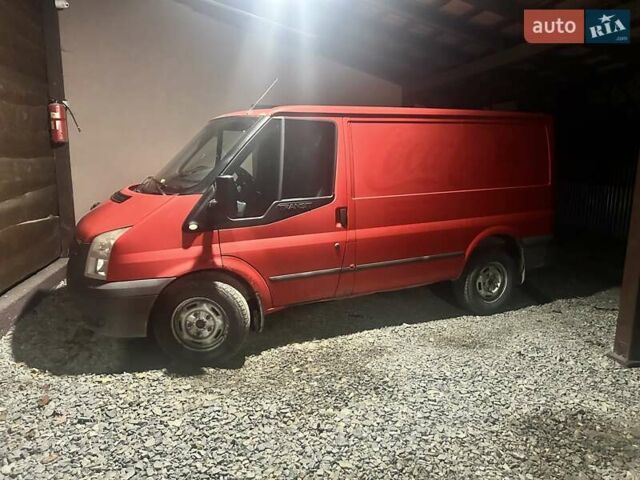 Красный Форд Транзит, объемом двигателя 2.2 л и пробегом 386 тыс. км за 7000 $, фото 1 на Automoto.ua