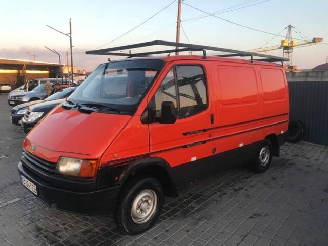 Красный Форд Транзит, объемом двигателя 2 л и пробегом 500 тыс. км за 1900 $, фото 1 на Automoto.ua