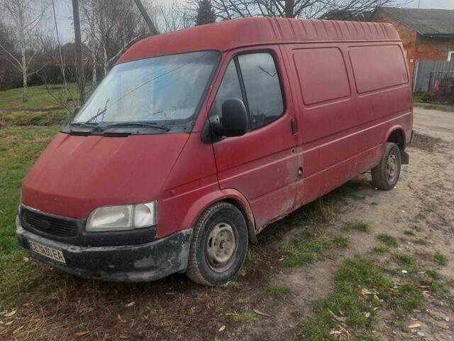 Красный Форд Транзит, объемом двигателя 2.5 л и пробегом 78 тыс. км за 1892 $, фото 1 на Automoto.ua