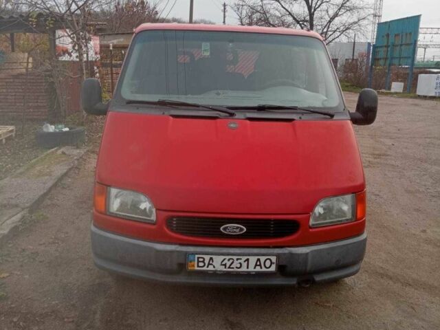 Червоний Форд Транзит, об'ємом двигуна 2.5 л та пробігом 482 тис. км за 4850 $, фото 1 на Automoto.ua