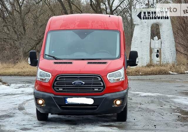 Красный Форд Транзит, объемом двигателя 0 л и пробегом 277 тыс. км за 14000 $, фото 1 на Automoto.ua