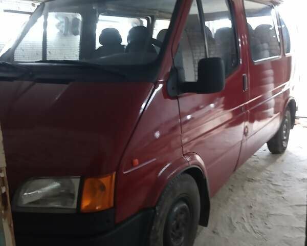 Червоний Форд Транзит, об'ємом двигуна 2.5 л та пробігом 300 тис. км за 3700 $, фото 1 на Automoto.ua