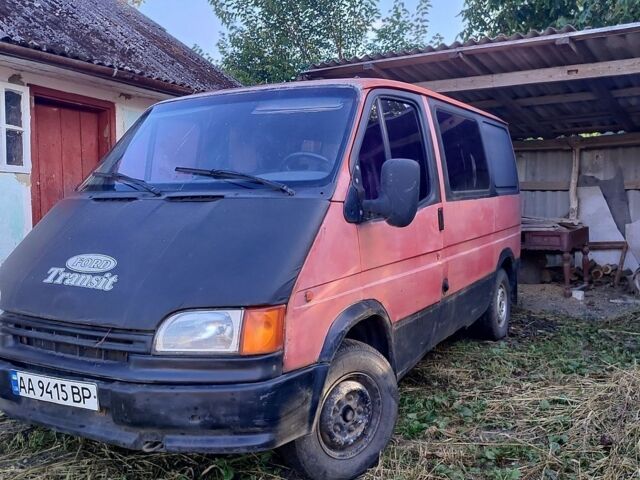 Червоний Форд Транзит, об'ємом двигуна 1.99 л та пробігом 325 тис. км за 750 $, фото 1 на Automoto.ua