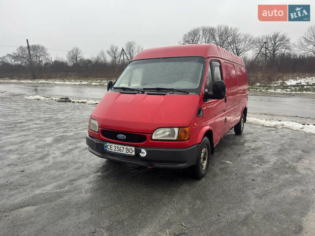 Красный Форд Транзит, объемом двигателя 2.5 л и пробегом 390 тыс. км за 3700 $, фото 1 на Automoto.ua