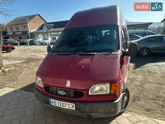 Червоний Форд Транзит, об'ємом двигуна 2.5 л та пробігом 300 тис. км за 2100 $, фото 1 на Automoto.ua