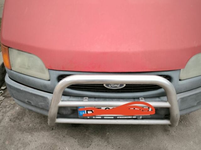 Красный Форд Транзит, объемом двигателя 2 л и пробегом 362 тыс. км за 3200 $, фото 1 на Automoto.ua