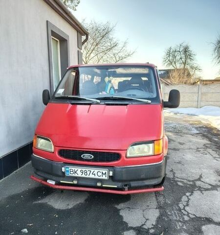 Червоний Форд Транзит, об'ємом двигуна 2.5 л та пробігом 304 тис. км за 3500 $, фото 1 на Automoto.ua