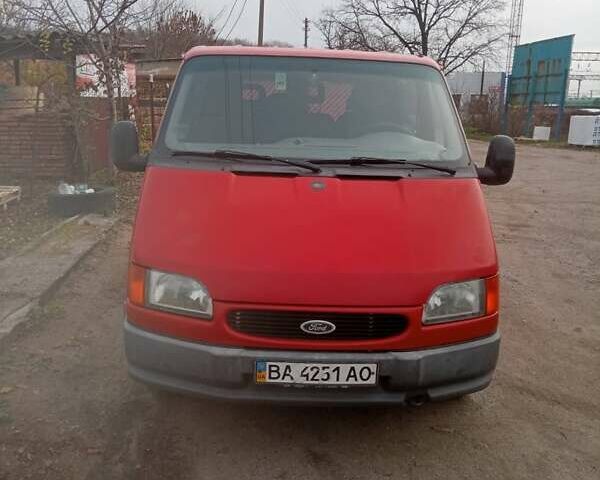 Червоний Форд Транзит, об'ємом двигуна 2.5 л та пробігом 482 тис. км за 4850 $, фото 1 на Automoto.ua