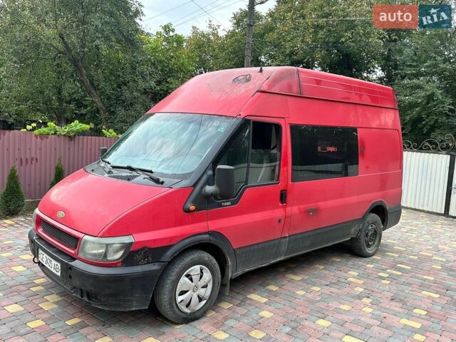 Красный Форд Транзит, объемом двигателя 2 л и пробегом 500 тыс. км за 1850 $, фото 1 на Automoto.ua