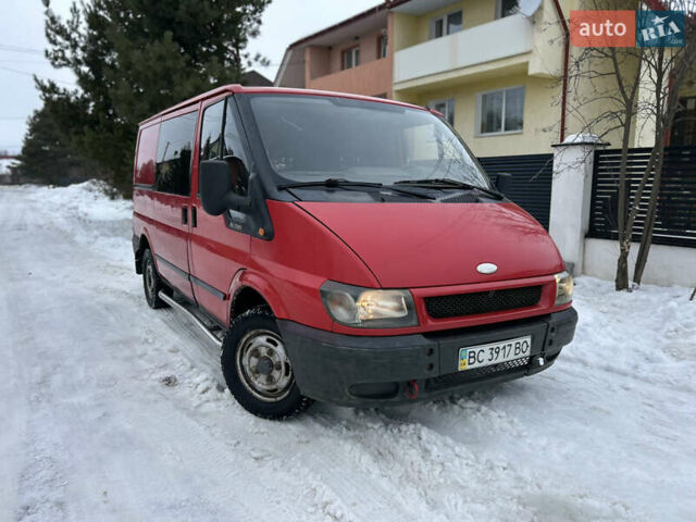 Червоний Форд Транзит, об'ємом двигуна 2 л та пробігом 373 тис. км за 3899 $, фото 1 на Automoto.ua