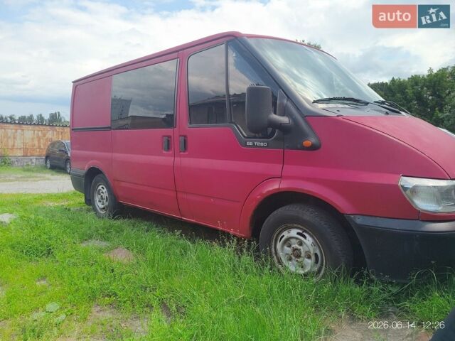 Червоний Форд Транзит, об'ємом двигуна 2 л та пробігом 398 тис. км за 4500 $, фото 1 на Automoto.ua