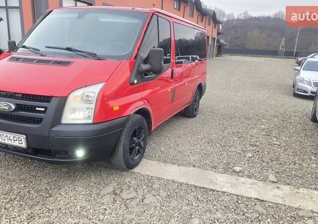Червоний Форд Транзит, об'ємом двигуна 2.2 л та пробігом 235 тис. км за 6200 $, фото 1 на Automoto.ua