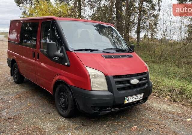 Червоний Форд Транзит, об'ємом двигуна 2.2 л та пробігом 351 тис. км за 6000 $, фото 1 на Automoto.ua