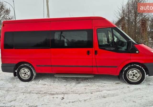 Червоний Форд Транзит, об'ємом двигуна 2.2 л та пробігом 380 тис. км за 9998 $, фото 1 на Automoto.ua