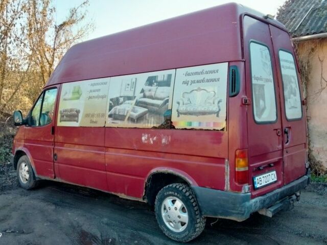 Червоний Форд Транзит, об'ємом двигуна 2.5 л та пробігом 505 тис. км за 2501 $, фото 1 на Automoto.ua