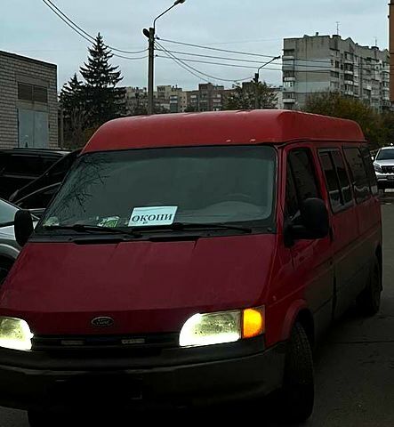Червоний Форд Транзит, об'ємом двигуна 25 л та пробігом 0 тис. км за 3300 $, фото 1 на Automoto.ua