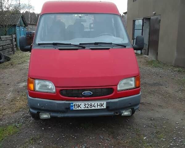 Червоний Форд Транзит, об'ємом двигуна 2.5 л та пробігом 624 тис. км за 3600 $, фото 1 на Automoto.ua