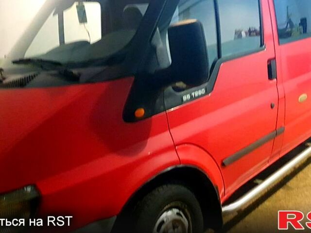Червоний Форд Транзит, об'ємом двигуна 2 л та пробігом 290 тис. км за 3500 $, фото 1 на Automoto.ua