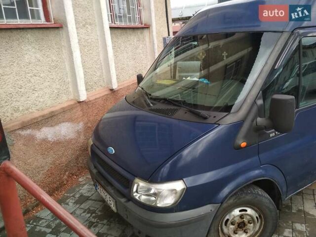 Синій Форд Транзит пас., об'ємом двигуна 2 л та пробігом 550 тис. км за 5500 $, фото 1 на Automoto.ua