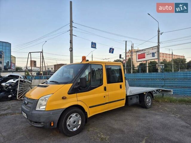 Жовтий Форд Транзит, об'ємом двигуна 2.2 л та пробігом 255 тис. км за 14500 $, фото 1 на Automoto.ua