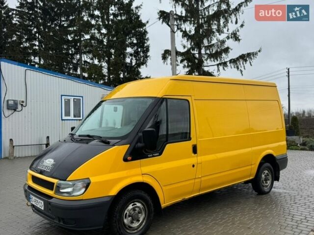 Желтый Форд Транзит, объемом двигателя 2 л и пробегом 240 тыс. км за 3499 $, фото 1 на Automoto.ua