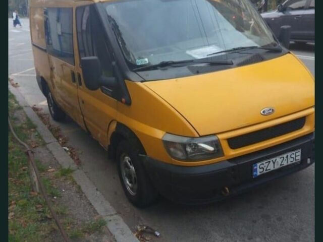 Желтый Форд Транзит, объемом двигателя 2.5 л и пробегом 100 тыс. км за 2250 $, фото 1 на Automoto.ua