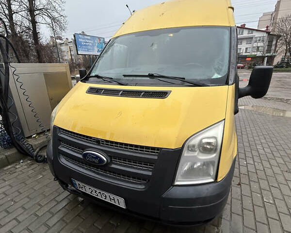 Жовтий Форд Транзит, об'ємом двигуна 2.2 л та пробігом 278 тис. км за 8200 $, фото 1 на Automoto.ua