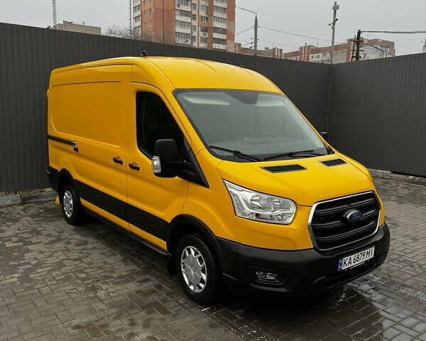 Желтый Форд Транзит, объемом двигателя 2 л и пробегом 163 тыс. км за 14000 $, фото 1 на Automoto.ua