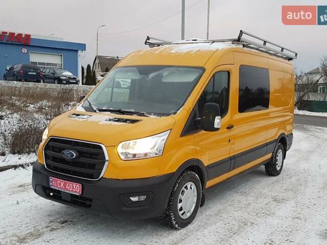 Желтый Форд Транзит, объемом двигателя 2 л и пробегом 230 тыс. км за 18800 $, фото 1 на Automoto.ua