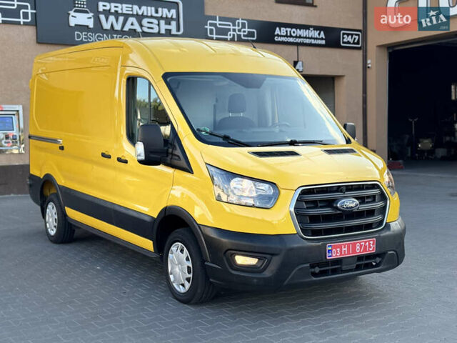 Жовтий Форд Транзит, об'ємом двигуна 2 л та пробігом 125 тис. км за 17200 $, фото 1 на Automoto.ua