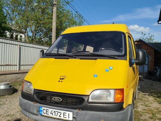 Желтый Форд Транзит, объемом двигателя 2.5 л и пробегом 479 тыс. км за 2542 $, фото 1 на Automoto.ua